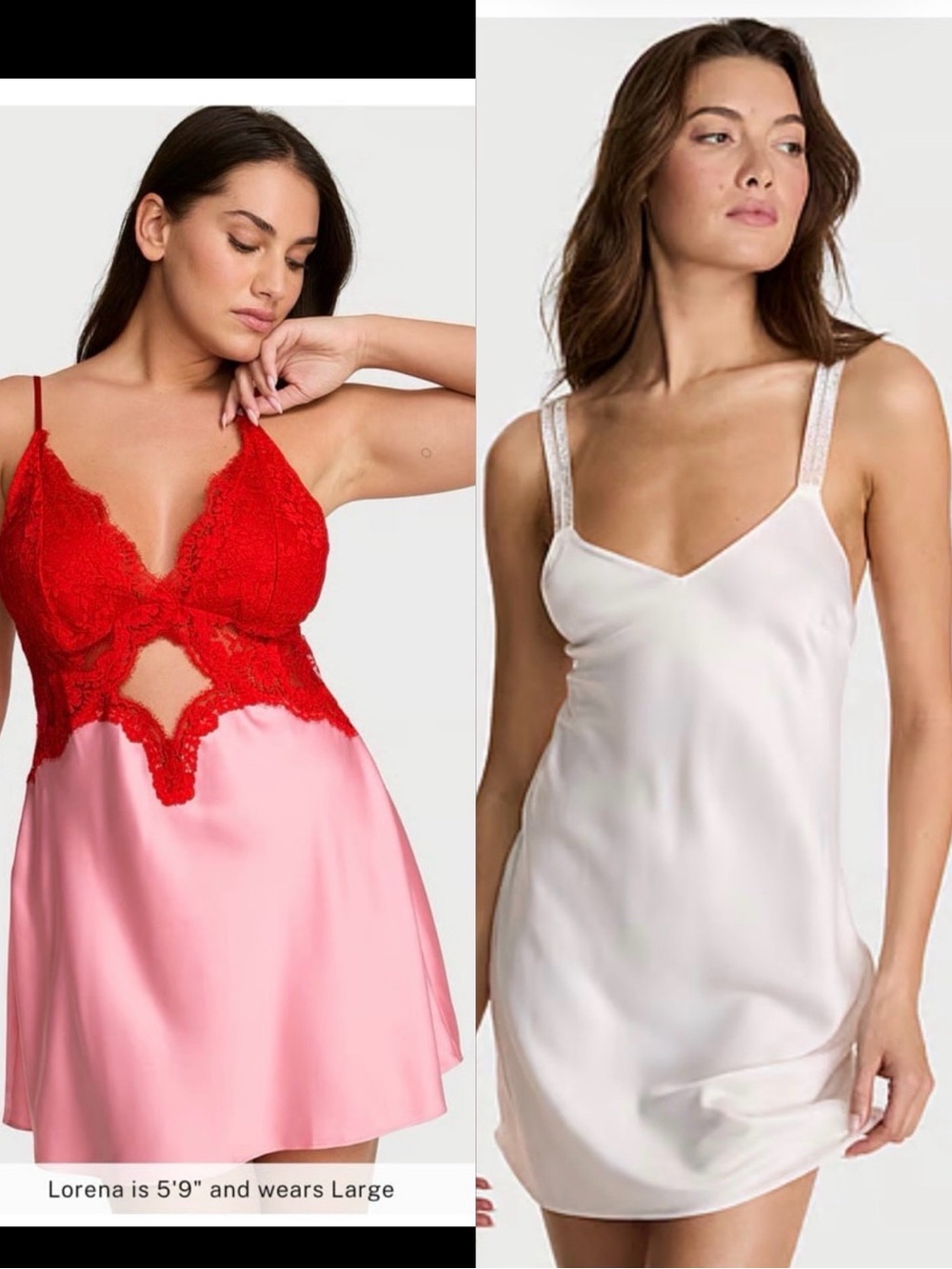 Satin nightgown bundle  - Women Intimates VS